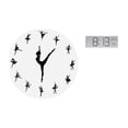 thumbnail image 1 of Reloj de pared,Reloj de pared con bailarina,reloj decorativo colgante.,Relojes de pared silenciosos Reloj decorativo de tiempo silencioso,Reloj de pared digital,Reloj de pared digital, 1 of 8