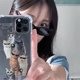 thumbnail image 2 of Korean Cool Sunglasses Cat Phone Cases for IPhone 15 14 13 12 11 Pro Max X XS XR 7 8 SE Transparent Soft Shell INS Cute Punk Y2K, 2 of 5