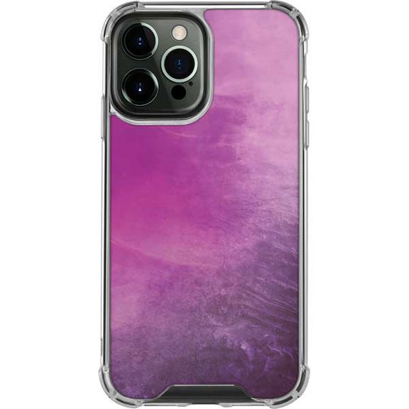 Skinit Marble Purple Space Marble iPhone 13 Pro Max Clear Case