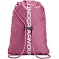 thumbnail image 2 of Under Armour 1240539-669-OSFA Ozsee Pace Pink Sack Pack Backpack, 2 of 4