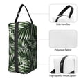 thumbnail image 3 of Goofa Tropical Palm Leaves1 Printed Toiletry Bag with Handle,Large Capacity Travel Makeup Cosmetic Bag for Women, Carry on Airport Airline Compliant Bag, 3 of 9