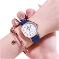 thumbnail image 2 of Retro Watches For Women Clearance, Classic Dial, Hypoallergenic Back, Accurate Timekeeping, Textured Leather Strap, Versatile Everyday Accessory, Ideal Birthday Gift for Her, 2 of 3
