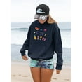 thumbnail image 2 of Buon Ferragosto Summer Objects Hoodie Women -Image by Shutterstock, Female 3X-Large, 2 of 4