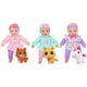 thumbnail image 1 of New Adventures Little Sweeties Baby Doll with Pets, 1 of 5