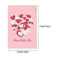 thumbnail image 3 of GFHFHITJ 8PC Valentine's Day Heart-shaped Greeting Card Small Gift Card Holiday Card, 3 of 7