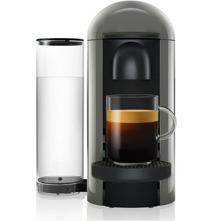 

Coffee Machine Espresso Cappuccino and Latte Pod Machine Gray