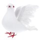 thumbnail image 1 of GOOHOCHY Palomas artificiales de gran tamaño con alas estirables, palomas de la paz, accesorios fotográficos para decoración del hogar y bodas (blanco), 1 of 8