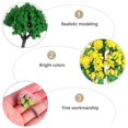 thumbnail image 3 of 55pcs Micro Landscape Tree Models Mini Tree Models for DIY Crafts Building Model, 3 of 3