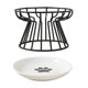 thumbnail image 5 of Comedero elevado para perros y gatos con soporte para todas las razas, tamaño pequeño y mediano. Negro, 5 of 9
