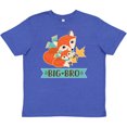 thumbnail image 3 of Inktastic Brother Big Bro Woodland Fox Youth T-Shirt, 3 of 5