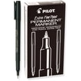 thumbnail image 1 of Marcador Permanente PILOT Punta Extra Fina Tinta Negra Paquete de 12, 1 of 2