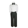 thumbnail image 7 of Toddler Kid Child Teen Boys Black Formal Wedding Party Suit Set Tuxedo Suit S-20, 7 of 7