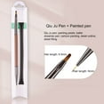 thumbnail image 4 of dianhelloya Nail Art Tools Nail Drawing Pen Non-shedding High Tenacity Soft Bristles DIY with Pen Cover Double-ended Stripe Dotting Nail Line Pen Nail Salon Supply, 4 of 8