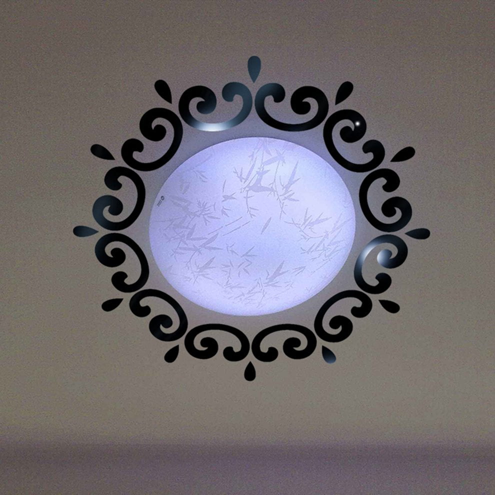 Acrylic Ceiling Mirror Wall Sticker SelfAdhesive Vinyl Home DIY Wall