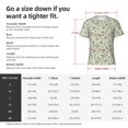 thumbnail image 4 of Bixox Men's Green Rabbit Printed Short Sleeve Skinny Athletic T-Shirt, 4 of 6