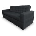 thumbnail image 4 of Sofa cama Mobydec Matrimonial Plegable en Lino Gris Oxford moderno, 4 of 4