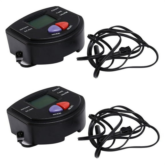 2X Replacement Monitor Speedometer for Stationary Bikes Step Machine Machine Exercise Bike Computer
