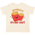 thumbnail image 3 of Inktastic Hooray It's Fry-day with Cute Fries Boys or Girls Toddler T-Shirt, 3 of 5