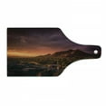 thumbnail image 1 of Arizona Cutting Board, Dramatic Sunset at North Scottsdale Canyon Canyon Valley Southwest Picture, Decorative Tempered Glass Cutting and Serving Board, in 3 Sizes, by Ambesonne, 1 of 2