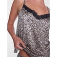 thumbnail image 5 of Joyspun Women's Shine and Lace Cami Set, Sizes XS-XXXL, 5 of 6