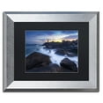 thumbnail image 3 of Trademark Fine Art "Ploumanac'h Between Night and Day" Canvas Art by Mathieu Rivrin, Black Matte, Silver Frame, 3 of 4