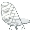 thumbnail image 6 of Armen Living Aquila Wire Barstool-Color:Black,Finish:Chrome, 6 of 7