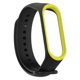 thumbnail image 3 of Correa de pulsera de silicona de doble color para Xiaomi Miband 3 4 (negro amarillo) Likrtyny Para estrenar, 3 of 6