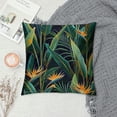 thumbnail image 2 of SHERONV Bird of Paradise Graphic Decorative Throw Pillow Cover for Home Couch Living Room Bed Sofa - Aesthetic Design, Pilling Resistance, 1PC 24x24in, 2 of 5