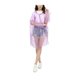 thumbnail image 1 of Advancent 10 piezas impermeable de un solo senderismo Camping impermeable Poncho transparente viaje mujeres hombres impermeable ciclismo Paraguas de lluvia Púrpura, 1 of 6