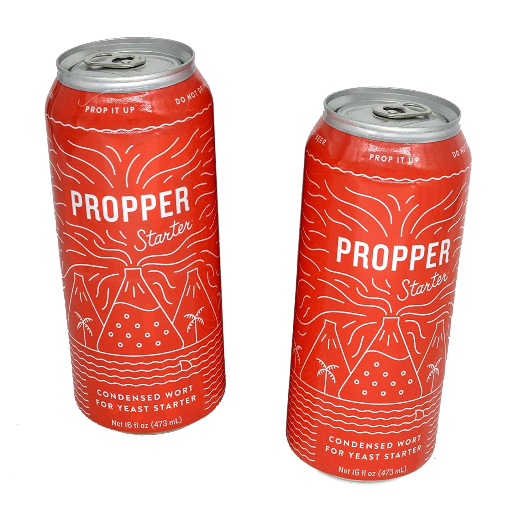 Omega Yeast Labs Propper Starter Condensed Wort-Yeast Starter 16oz Can-2 Cans