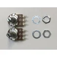 thumbnail image 2 of Crisp - B100K 100K Ohm Linear Taper Rotary Potentiometer 2 Pcs, 2 of 4
