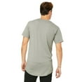 thumbnail image 2 of Bella + Canvas Men's Long Body Urban Tee C3006, 2 of 3