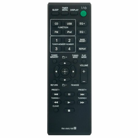 Replace Remote RM-AMU185 Fit for Sony Home Audio System MHC-EC619iP MHCEC619iP
