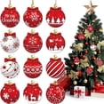 thumbnail image 5 of Qwtwty 12 Pcs Christmas Ornaments Set, Shatterproof Christmas Pendants Hanging Pendants with Gift Box Packaging for Xmas Tree Home Holiday Party Decor, 5 of 7