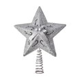 thumbnail image 2 of Adorno Para Árbol De Navidad De 20Cm, Adornos Navideños, Estrella Superior De Árbol De Hierro Forjado Para Decoración Del Hogar matsuzay HA045228-04, 2 of 6