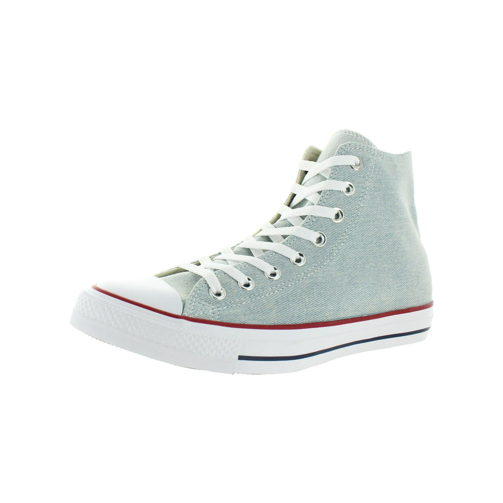 Converse Chuck Star Hi Unisex Shoes Light Blue-White-Brown 161491c - Walmart.com