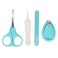 thumbnail image 1 of Kit de uñas para bebés, kit de uñas para bebés, juego de cortaúñas seguro para niños pequeños, juego de tijeras para cortaúñas para bebés, rendimiento confiable, 1 of 14