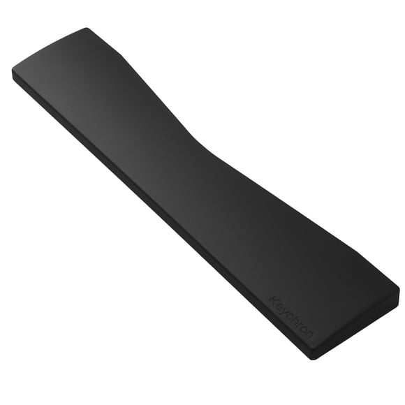 Reposamuñecas Keychron Q10 Pro 38 cm de silicona negra para palma