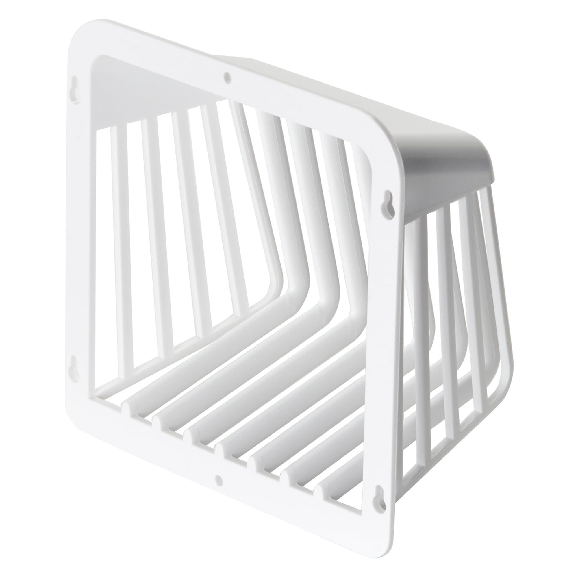 Hy-Guard DEV-6P-W 6" Plastic White Dryer Exhaust Ventguard (Case of 12)