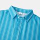thumbnail image 2 of Camisas Para Hombre Casual Camisa de manga larga con estampado de solapa para hombre de otoño e invierno (Sky Blue, S), 2 of 7
