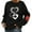 Black, variant on Valentine's Sweatshirt for Women 2026 Love Heart Graphic Pullover Crewneck Long Sleeve Tops Valentines Sweatshirt Black L