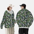 thumbnail image 4 of Daiia Fun Panda Playing With Bamboo Leaves UPF 50+ Sun Protection Hoodie Jacket Lightweight Long Sleeve Sun Shirt for Women Men with Pocket Hiking Outdoor-XX-Large, 4 of 7