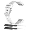 thumbnail image 1 of Correa de repuesto para reloj inteligente para Garmin Fenix 6X / 6X Pro | Banda de silicona de ajuste fácil | Ajustable 170-220mm | 26mm de ancho | Suave Cómodo | 1 paquete | Herramientas incluidas, 1 of 3