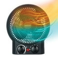 thumbnail image 5 of Brentwood Kool Zone H-F304BK H-F304BK 3-Speed 1,500-Watt-Max Portable Electric Space Heater and Fan, 5 of 8