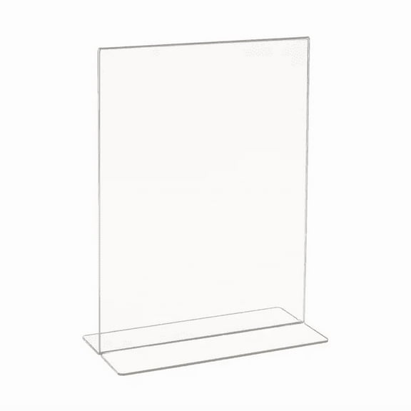 11 in. H x 8 1/2 in. W Acrylic Double-Sided Counter Top Sign Holder (Pack of 24)