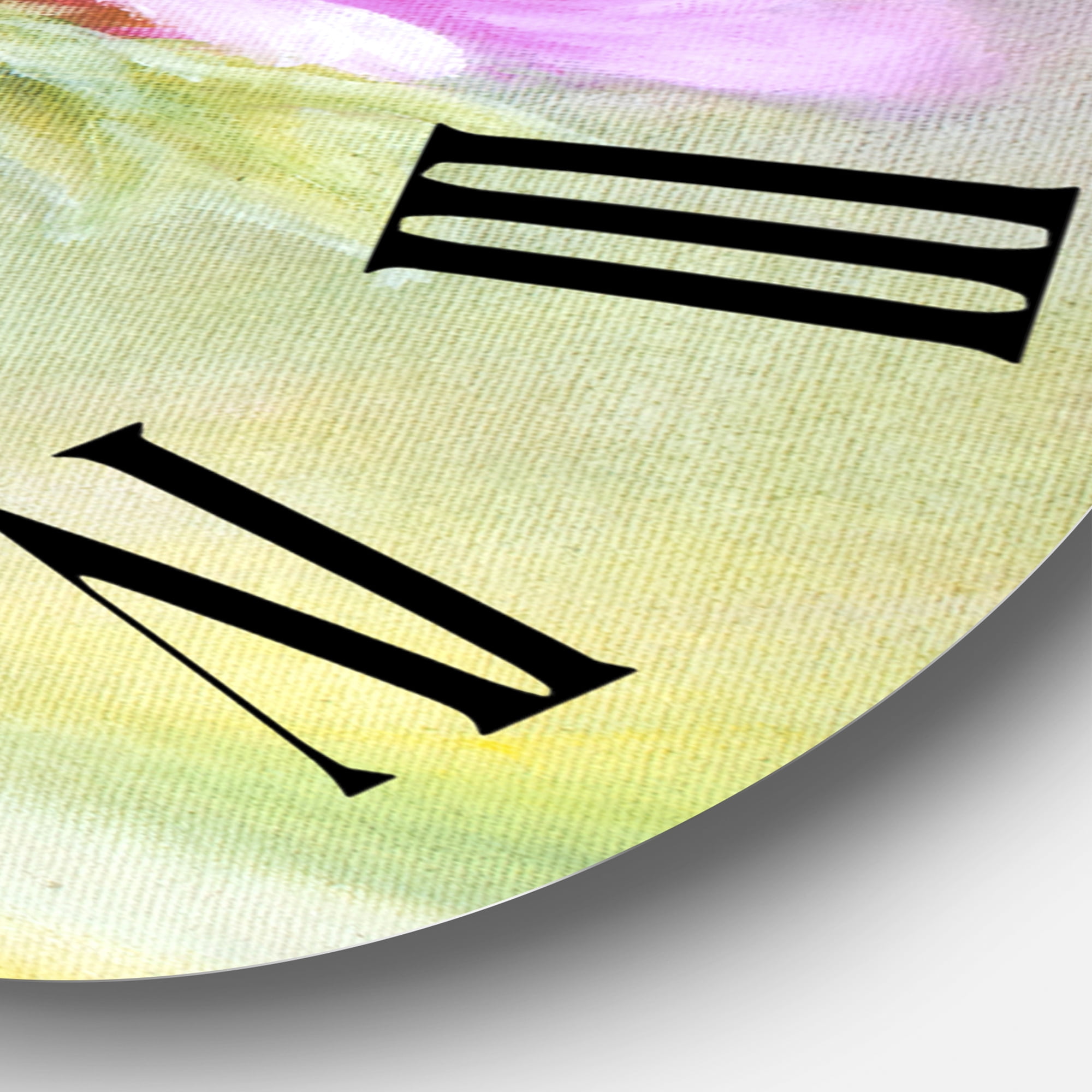 Designart 1 in Quartz Traditional Wall Clock