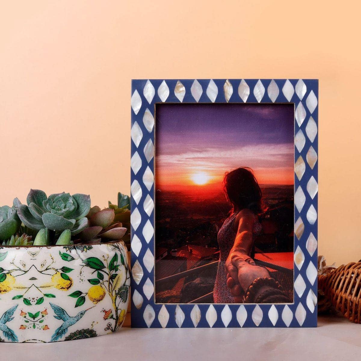 Handicrafts Home 8x10 inches Decorative Picture Frame Avant Collection Wooden Photo Frame and Collage, Avant Drops