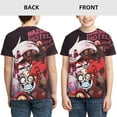 thumbnail image 6 of Hazbin Hotel Boys Girls 3d Graphic Printed T-Shirt Crewneck Short Sleeve Tees, 6 of 6
