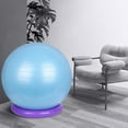 thumbnail image 3 of Guardoinrt Exercise Yoga Ball Base Safe And Eco-Friendly Lightweight Easy To Clean Beginner-friendly PVC purple 1Set, 3 of 6