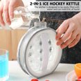 thumbnail image 2 of Muyoka Molde para hacer bolas de hielo 2 en 1, bandeja port谩til para cubitos de hielo, gran capacidad, molde para hacer bolas de hielo, molde para hervidor de agua, molde para bolas de hielo de whisk, 2 of 7